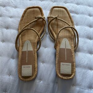 ***SOLD*******Dolce Vita Women's Woven Tan Sandals